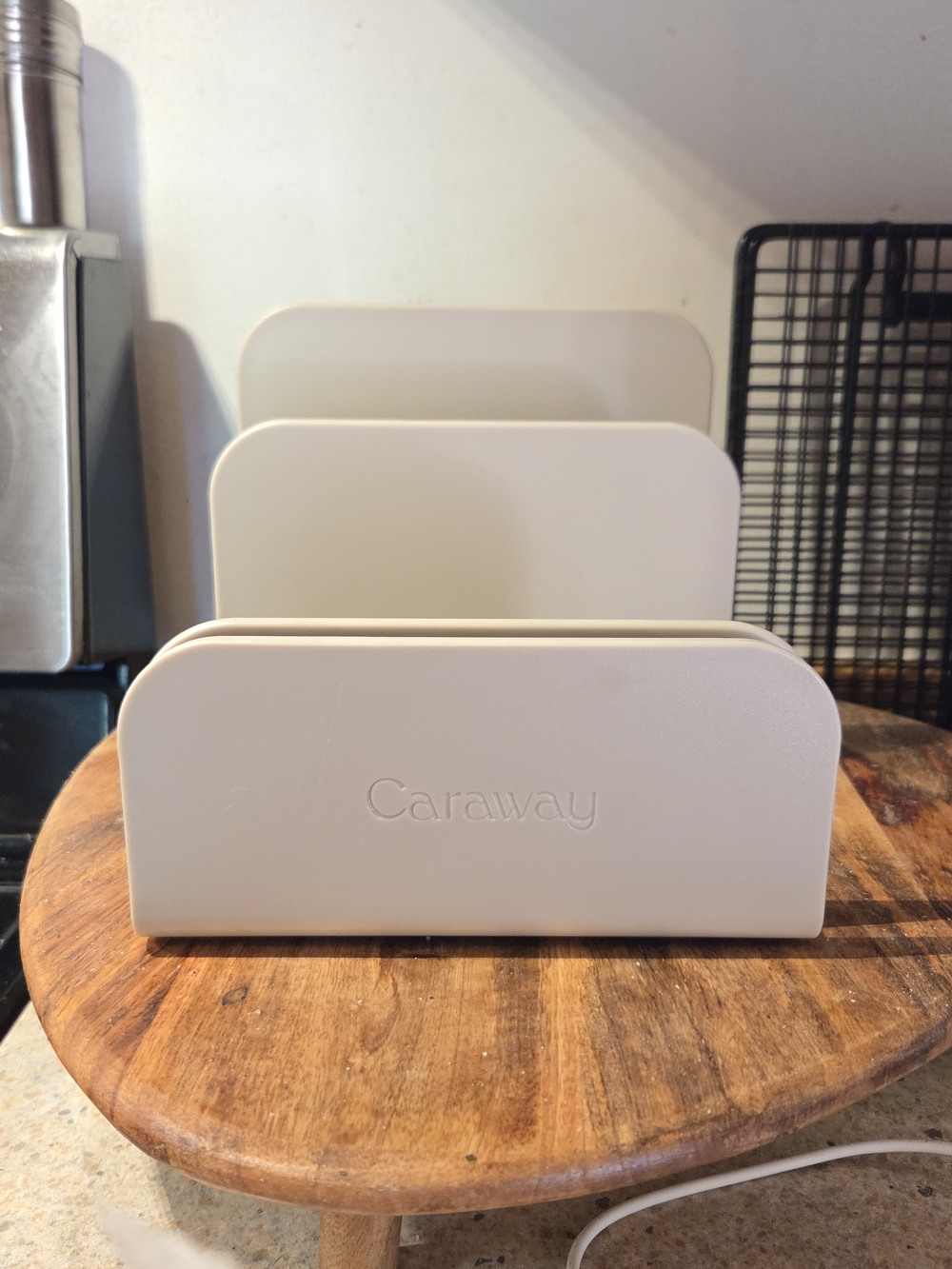 Caraway Non Toxic Magnetic Countertop Organizer Display Napkin Cook Book Holder - Picture 7 of 7